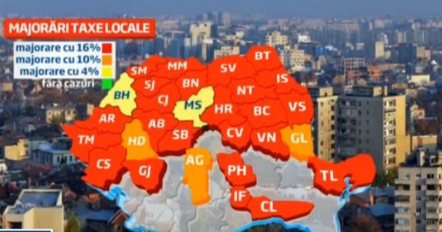 Impozitele pe terenuri si locuinte s-au majorat in 30 de mari orase din Romania! Iasul este pe lista neagra a oraselor in care au crescut impozitele! (VIDEO)