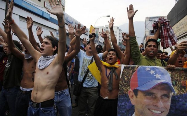 Proteste in Venezuela fata de alegerea lui Nicolas Maduro ca Presedinte