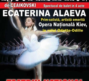 Invitatie la balet pentru ieseni! Miercuri, 19 martie 2014, pe scena Teatrului National din Iasi va fi prezentat „Lacul Lebedelor”